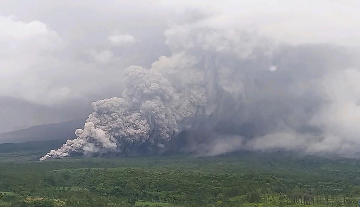 Indonezija vulkan Java