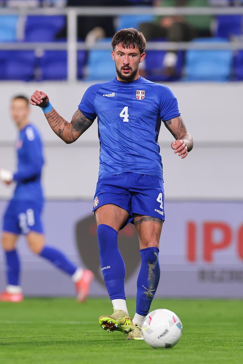 Bojan Kovačević na utakmici mladih reprezentacija Srbije i SAD