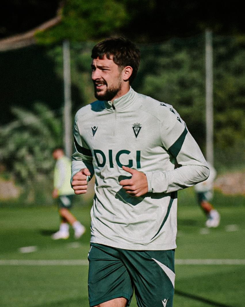 Bojan Kovačević na treningu Kadiza