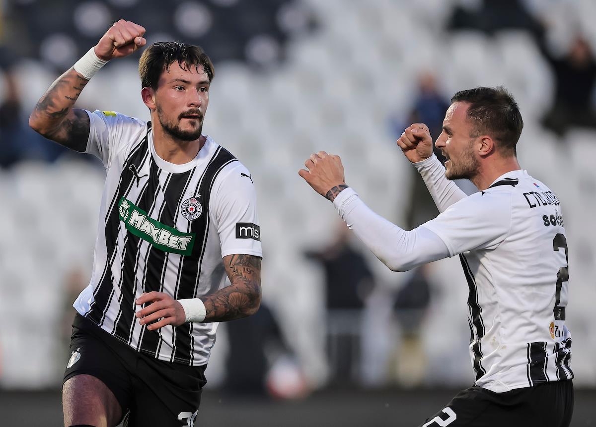 Bojan Kovačević u dresu Partizana