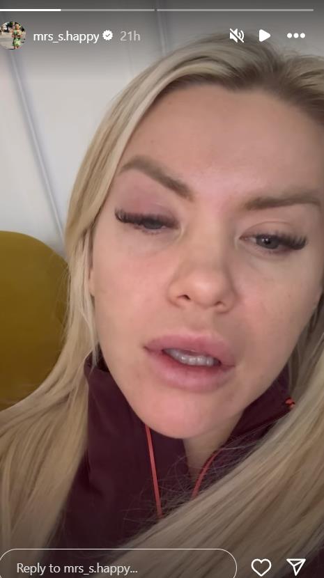 POZNATA VODITELJKA NEPREPOZNATLJIVA Lice izobličeno, oko naduto, crveno: Mnogo me boli... (FOTO)