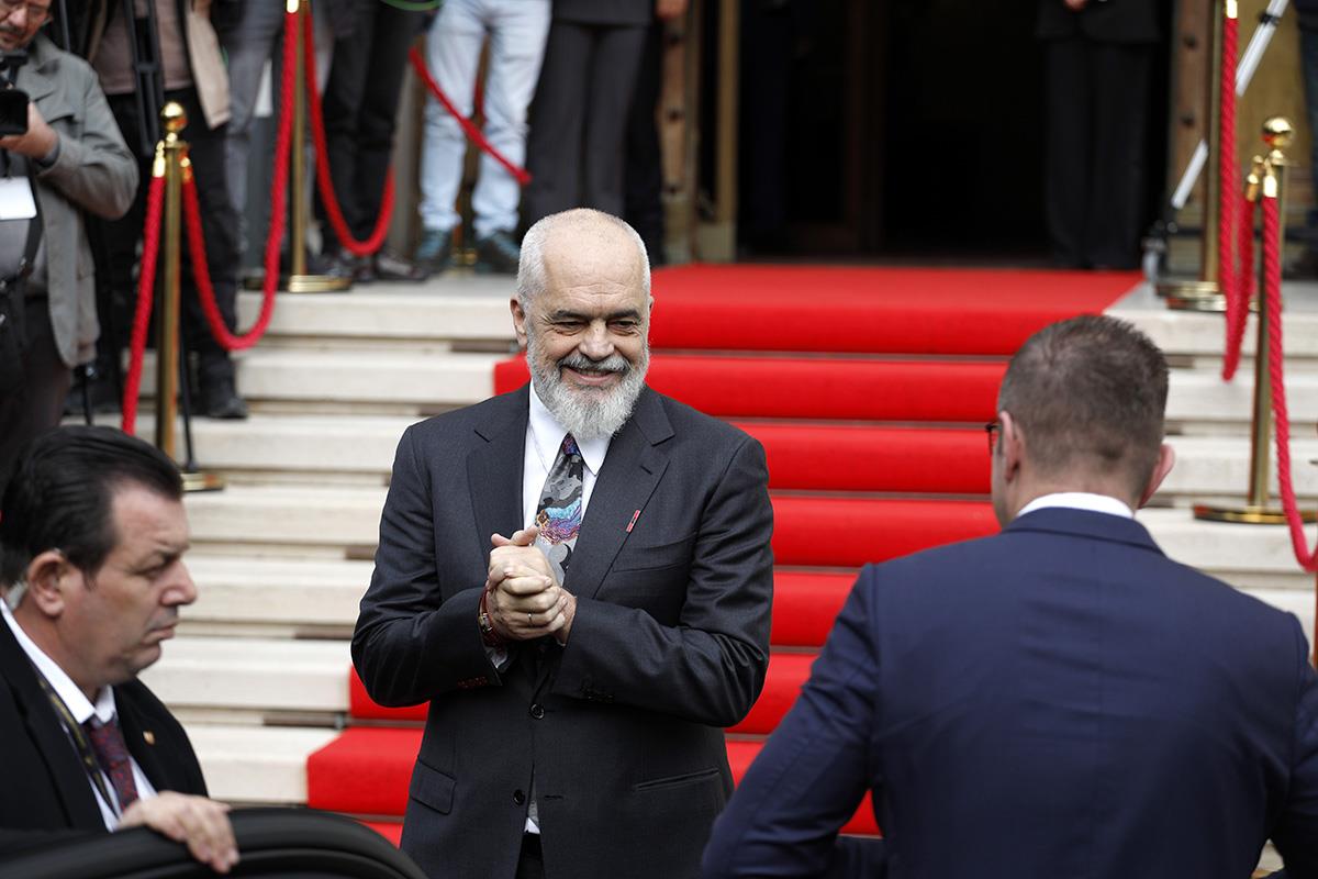 Hristijan Mickoski Tirana Edi Rama