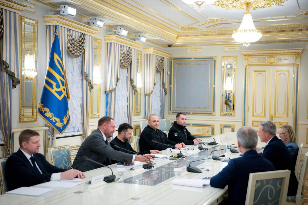 Danijel Driskol i Volodimir Zelenski