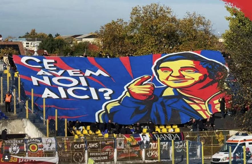 Navijači Steaue Peluza Sud