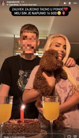 Bojana Lazić sa sinom