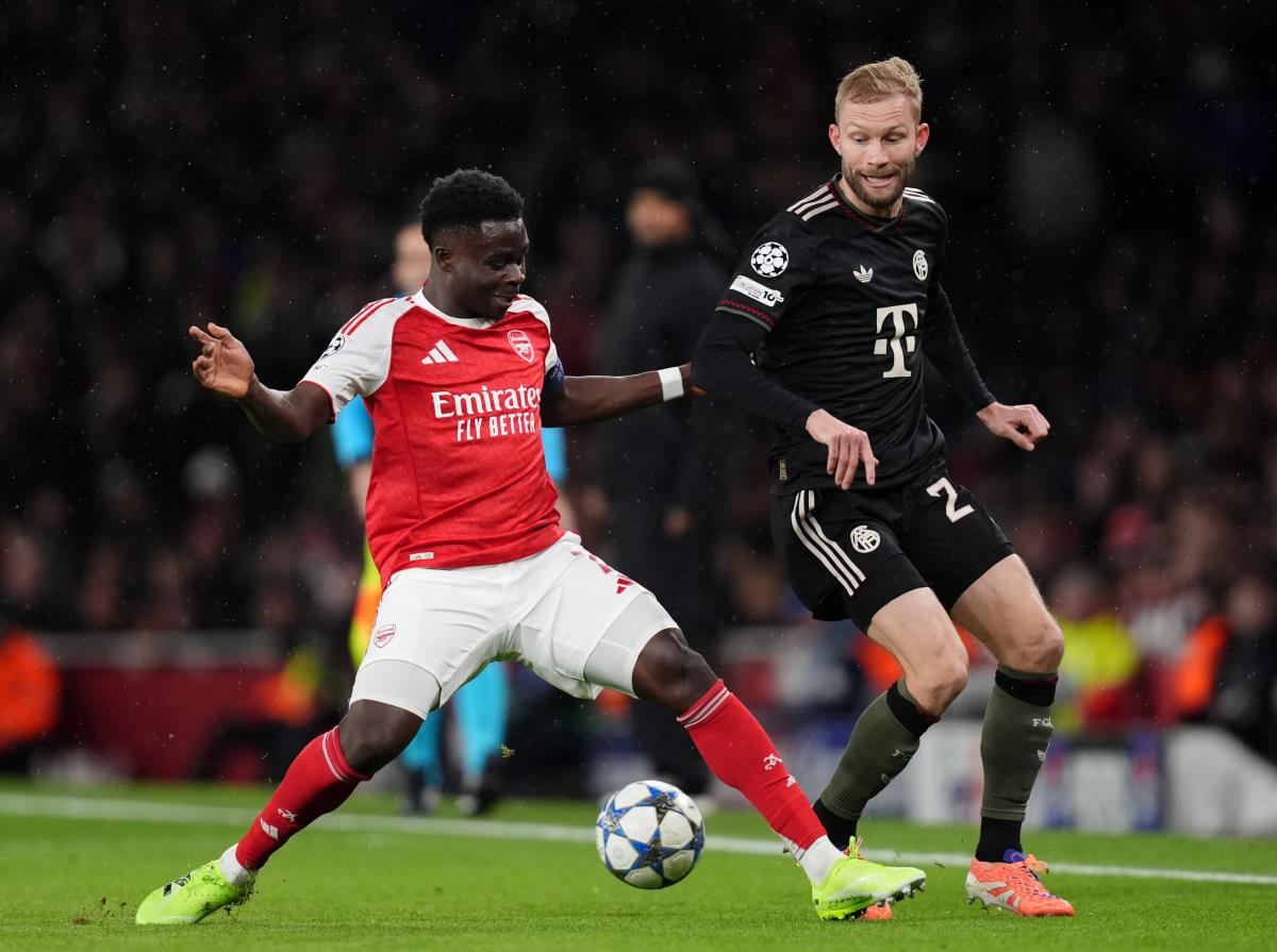 Liga šampiona, Arsenal, Bajern