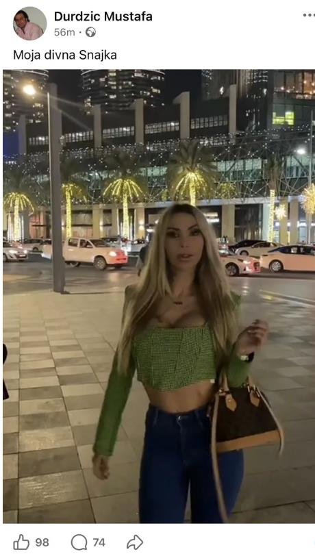 "MOJA DIVNA SNAJKA" Otac Asmina Durdžića promenio ploču: Javno podržao Aneli, svima stavio do znanja da je uz njih! (FOTO)