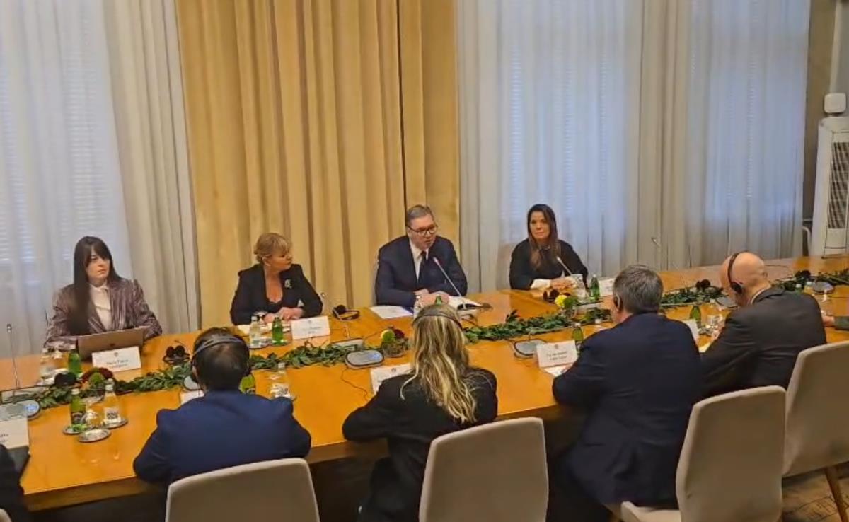 Aleksandar Vučić Alesandro Đilon Vinjom