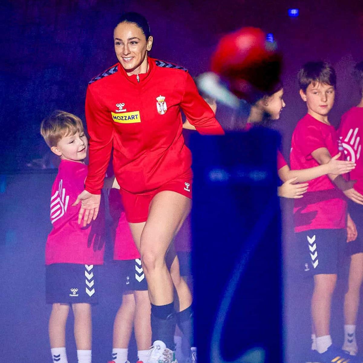 Sara Garović u dresu Srbije