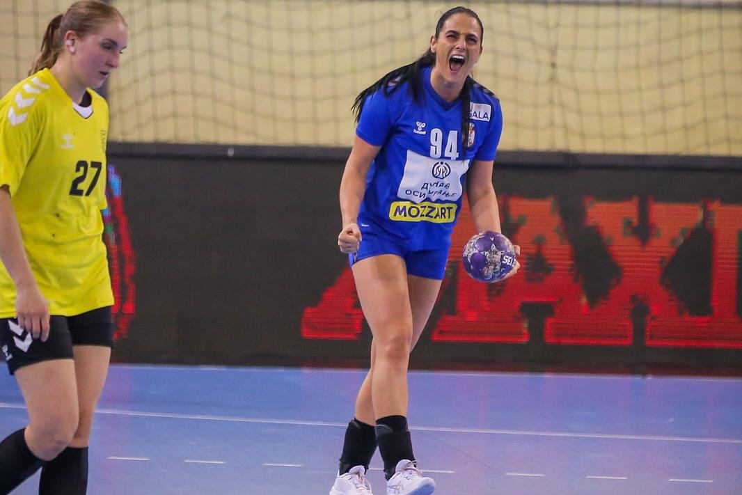 Sara Garović u dresu Srbije