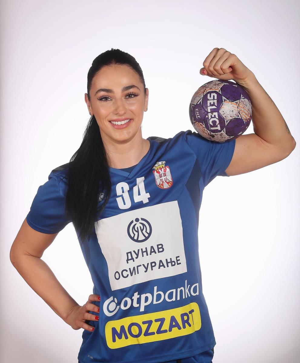 Sara Garović u dresu Srbije