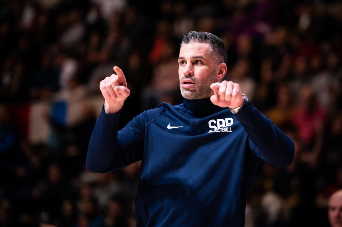 Dušan Alimpijević, selektor srpskih košarkaša