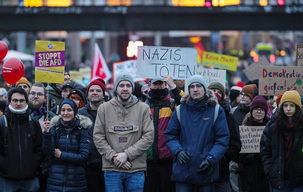AFD Nemačka protest