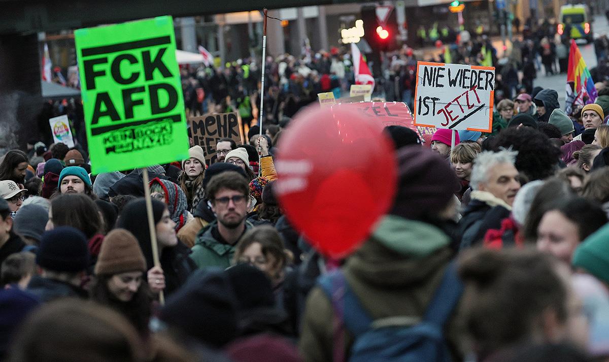 AFD Nemačka protest
