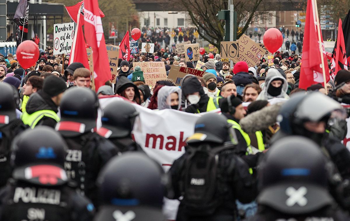 AFD Nemačka protest