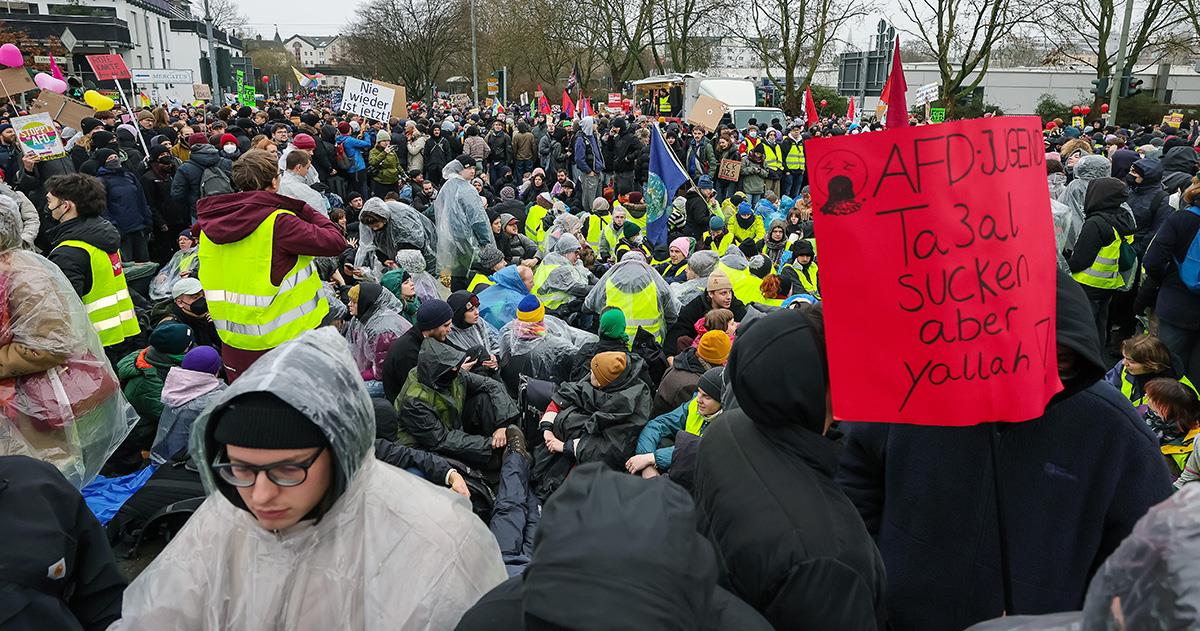 AFD Nemačka protest