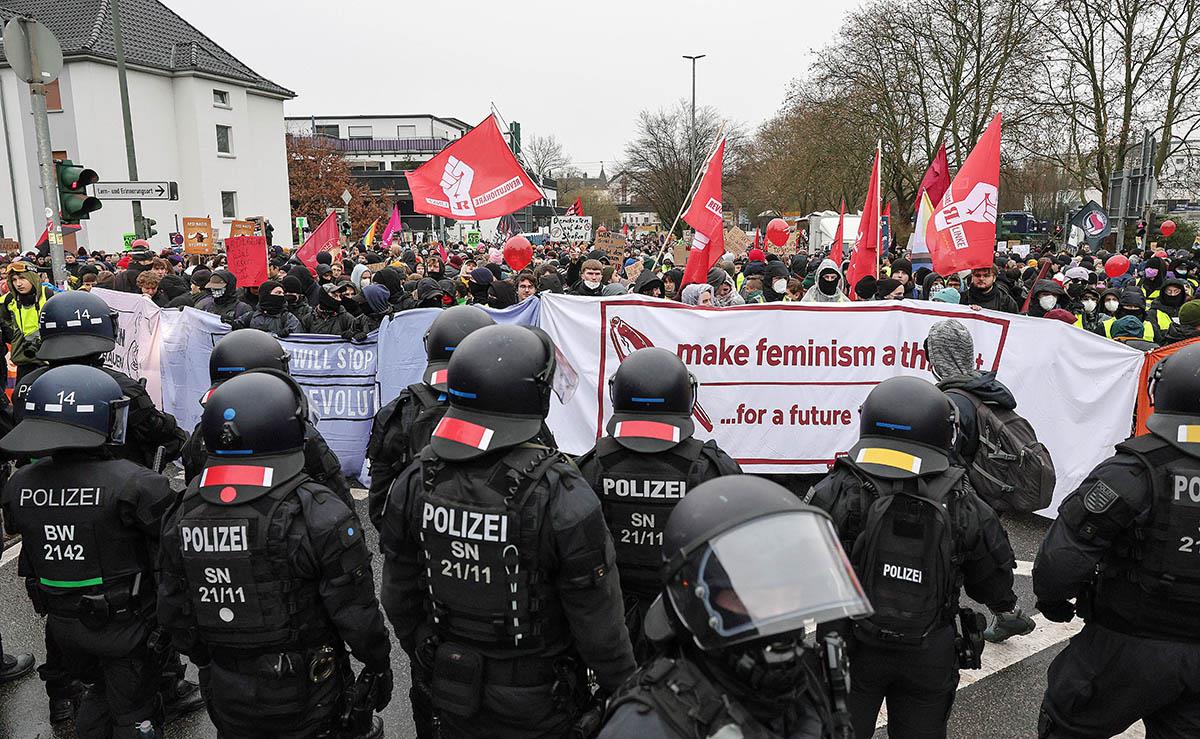 AFD Nemačka protest