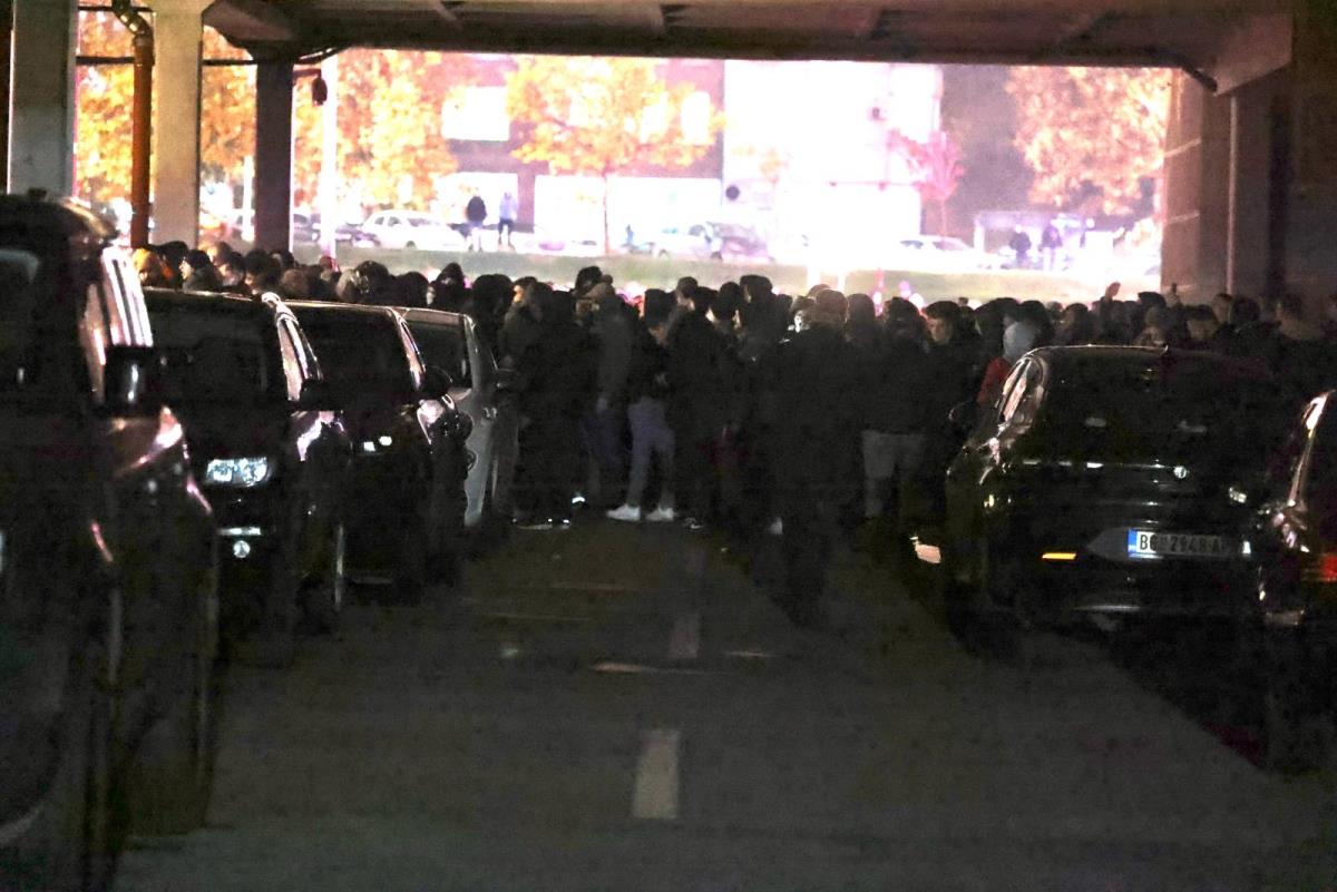 Grobari Željko Obradović podrška navijača trening