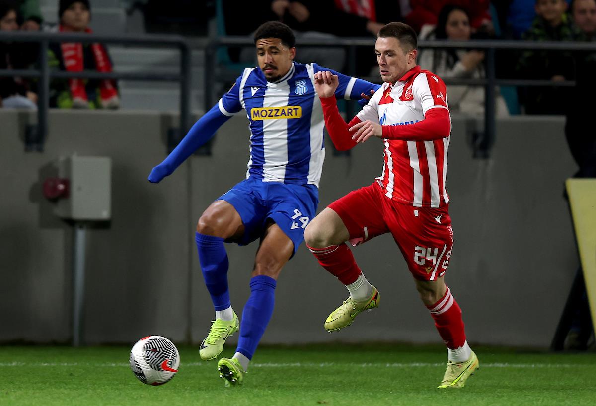 Detalj sa utakmice OFK Beograd - FK Crvena zvezda