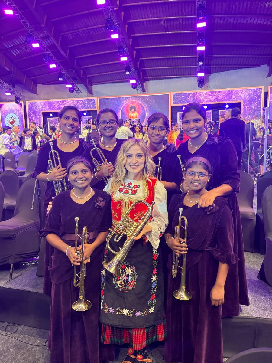 Danijela Okrestar u Indiji