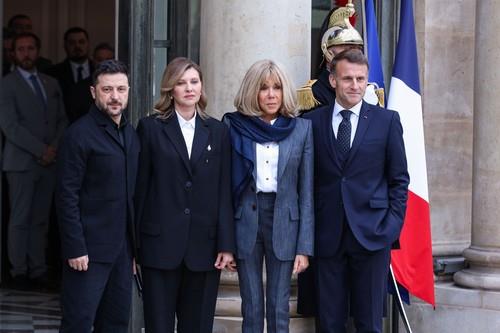 Brižit Makron i Olena Zelenski u Parizu