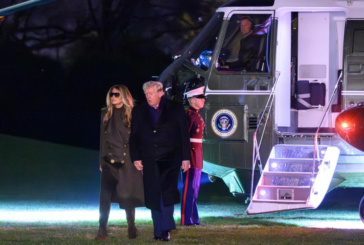 Melanija Tramp, Donald Tramp