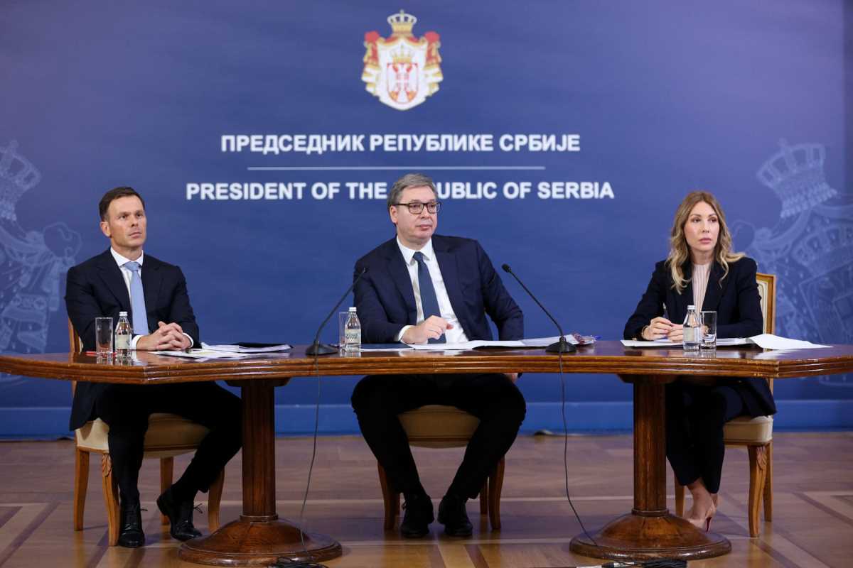 Aleksandar Vučić Dubravka Đedović Handanović Siniša Mali