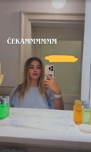 KIJA KOCKAR OPERISANA: Objavila slike iz bolničkog kreveta i otkrila kako se oseća! Neko baš misli na nju (FOTO)