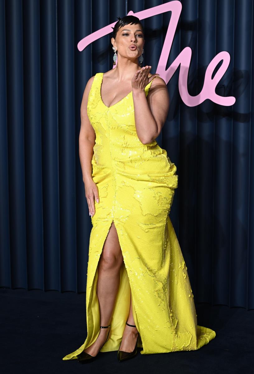 Ešli Grejem na dodeli Britanskih modnih nagrada u Londonu