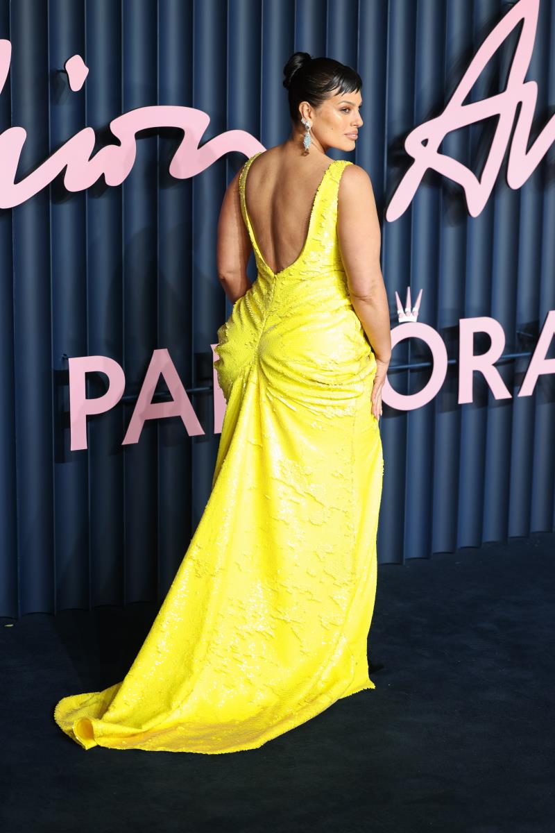 Ešli Grejem na dodeli Britanskih modnih nagrada u Londonu