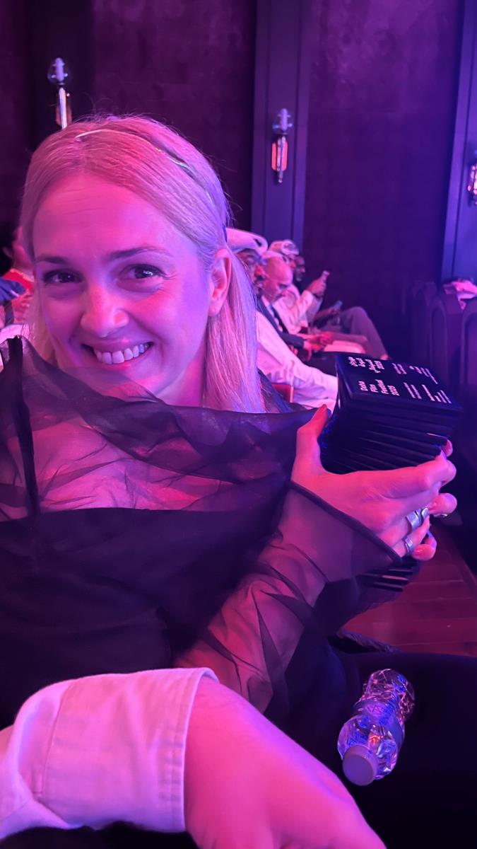 Milica Janevski sa nagradom