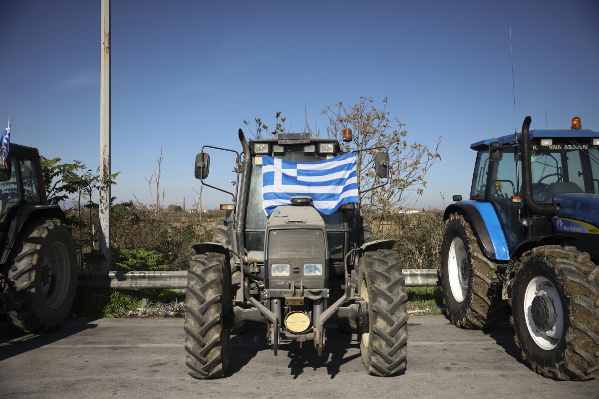 Grčka protest poljoprivrednika
