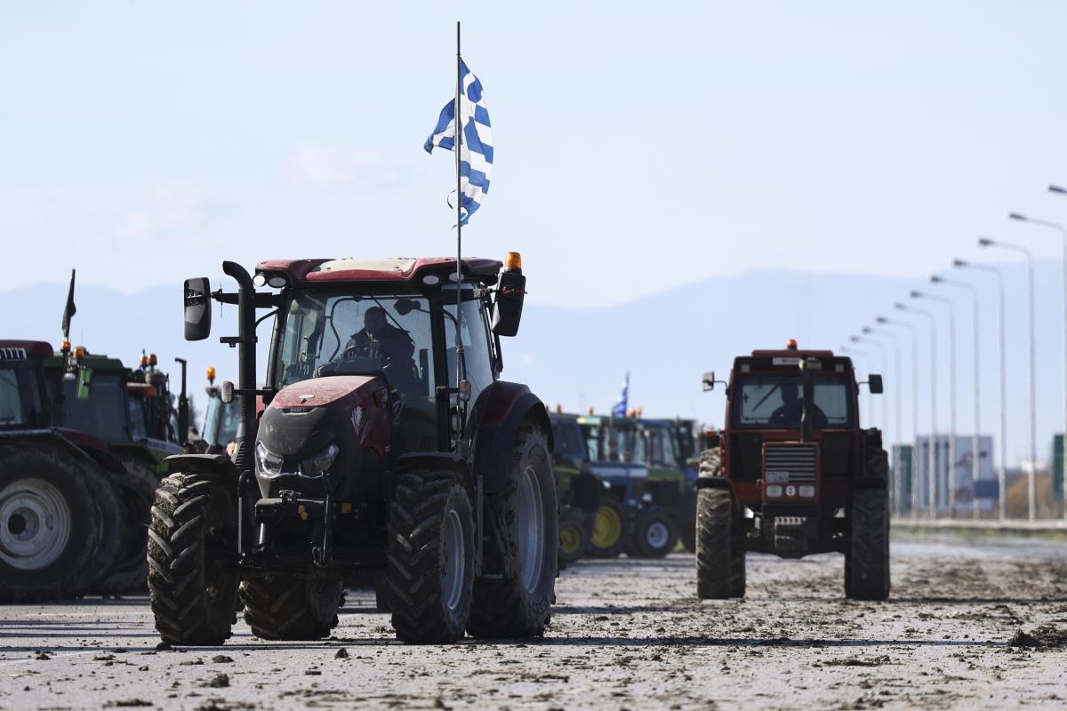 Grčka protest poljoprivrednika