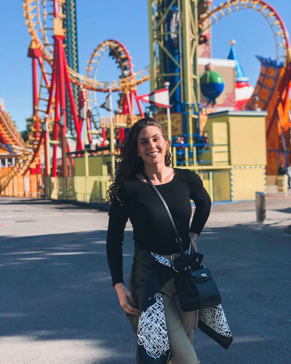 Jovana Skrobić srpska rukometašica na odmoru