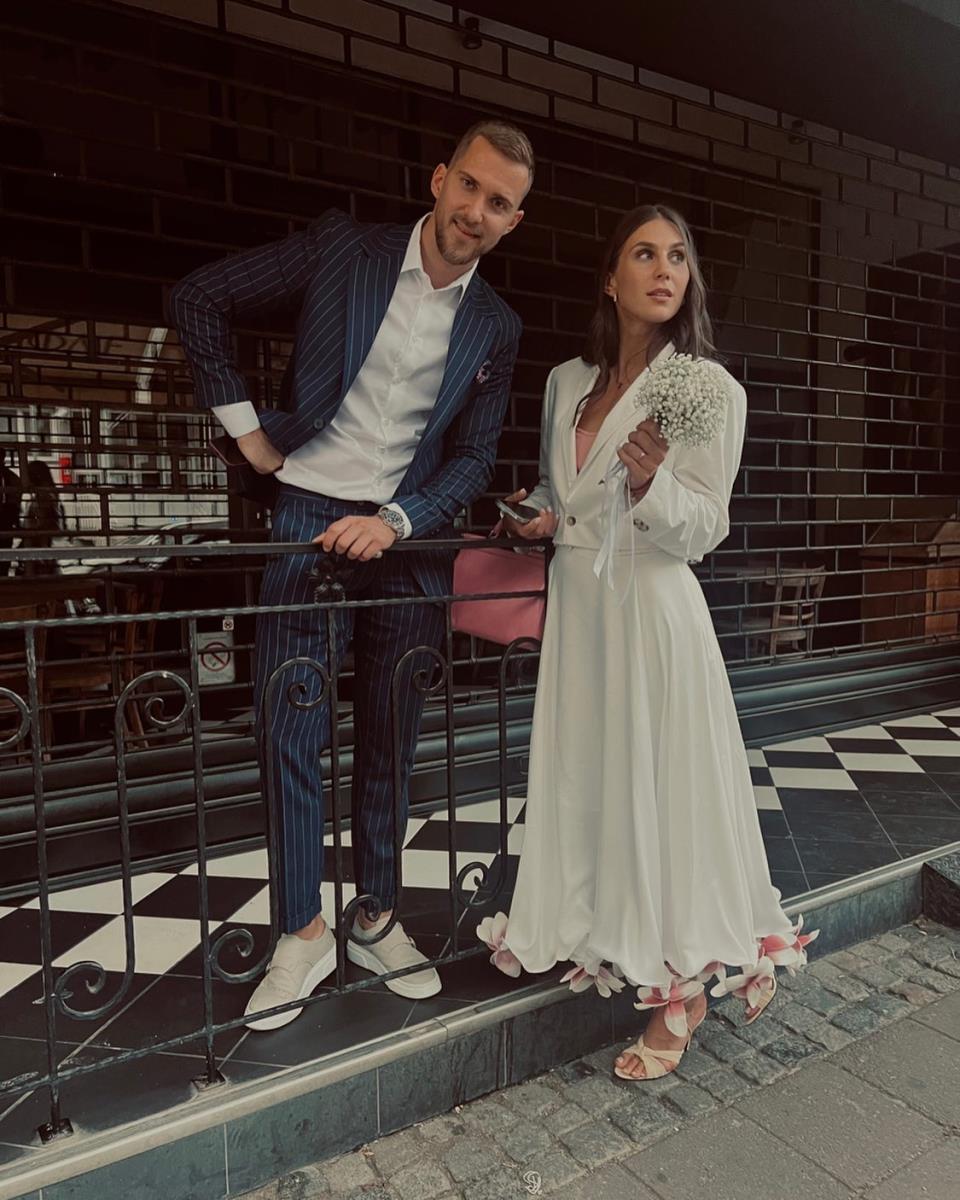 Jovana Skrobić srpska rukometašica sa mužem Nikolom