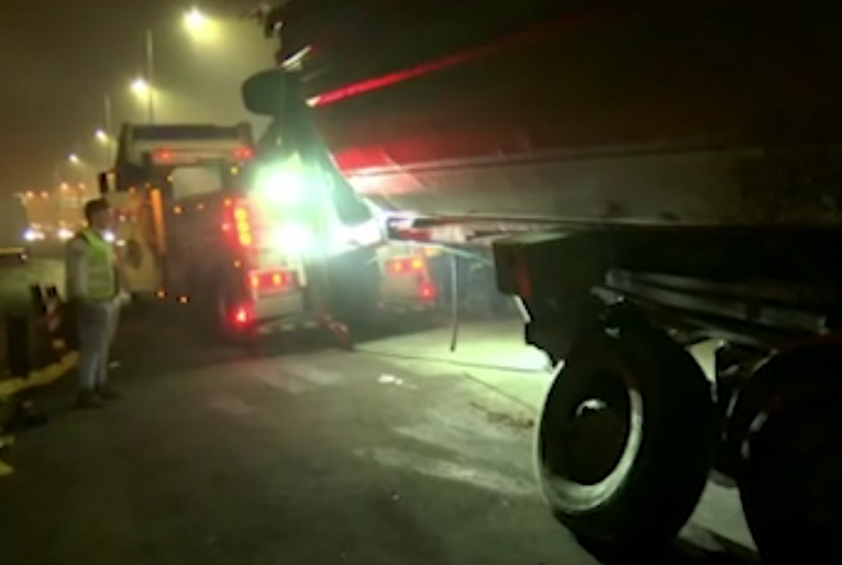 prikolica šlepera Obilaznica oko Beograda