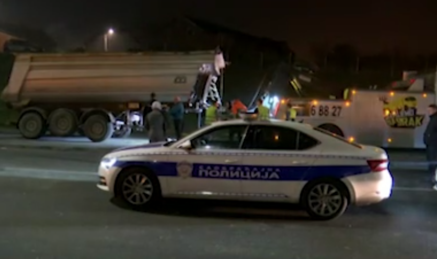 prikolica šlepera Obilaznica oko Beograda