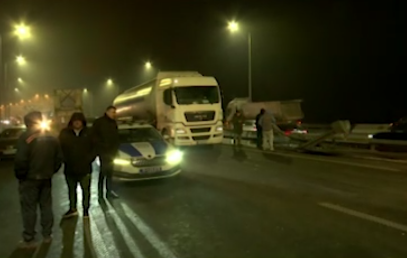 prikolica šlepera Obilaznica oko Beograda