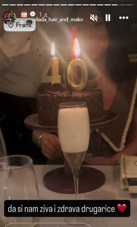 Zorica Dukić prolavila rođendan