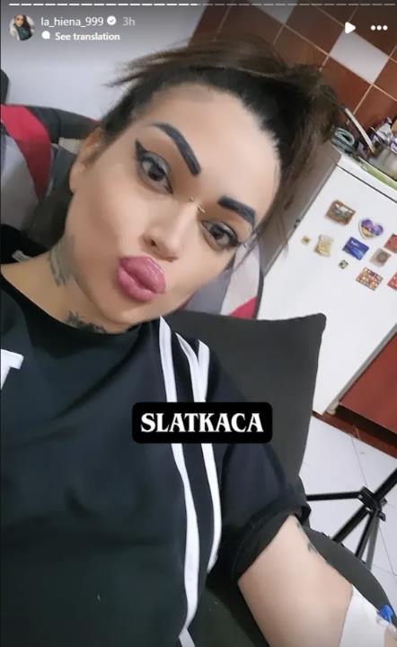 Dunja Ilić na infuziji