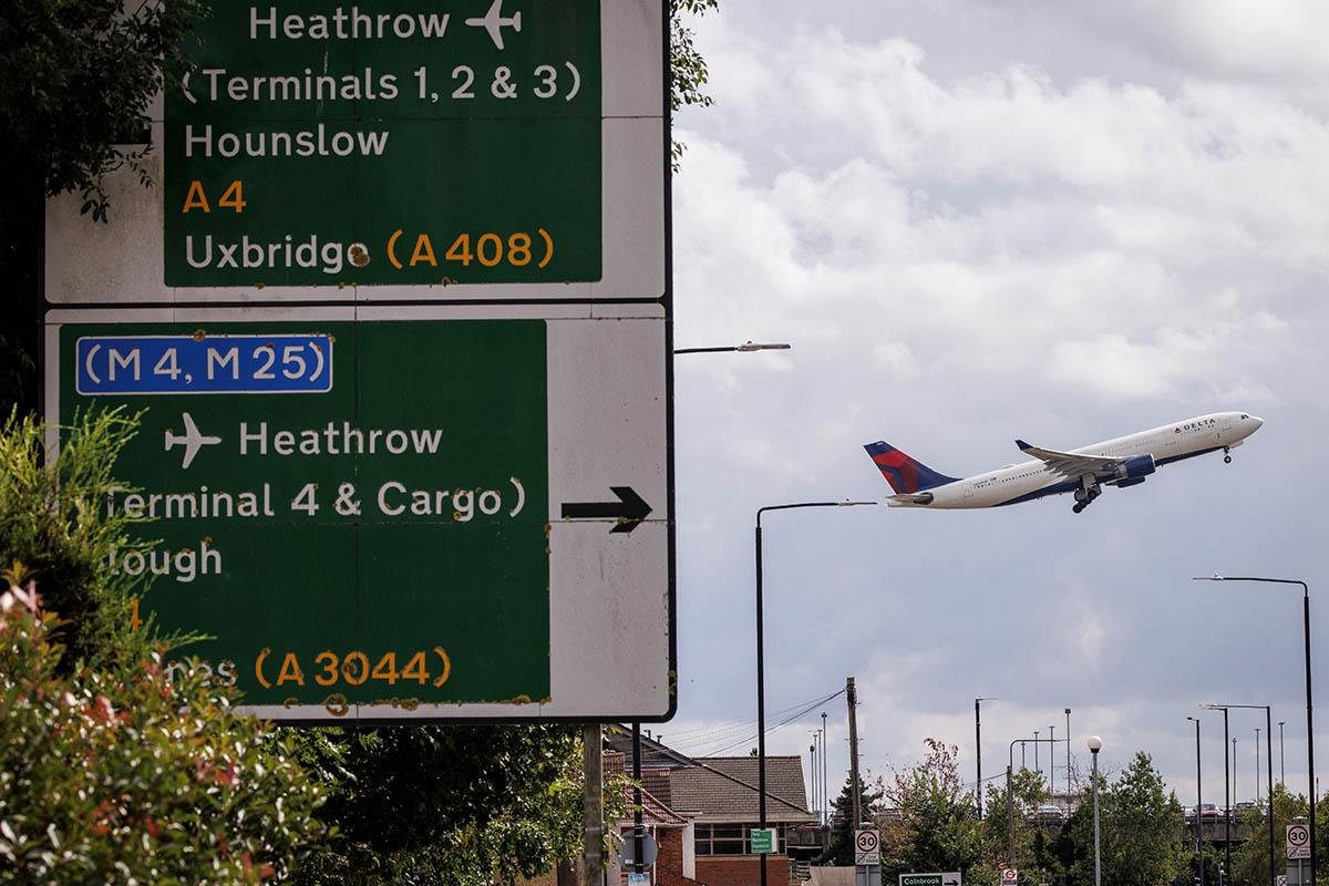 Aerodrom Hitrou London Velika Britanija