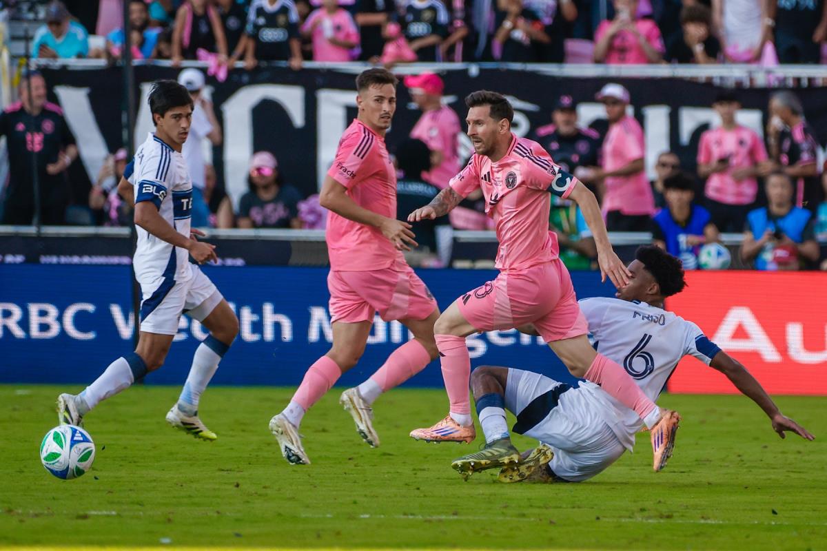 Lionel Mesi Leo Mesi Inter Majami