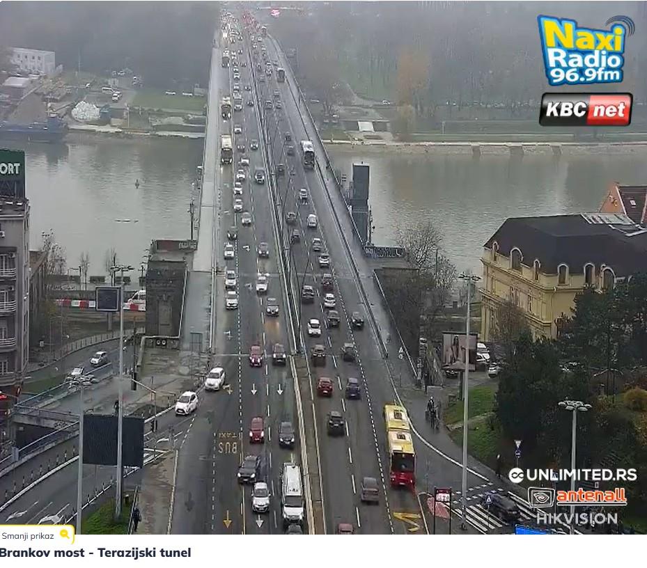 gužve u Beogradu stanje na putevima