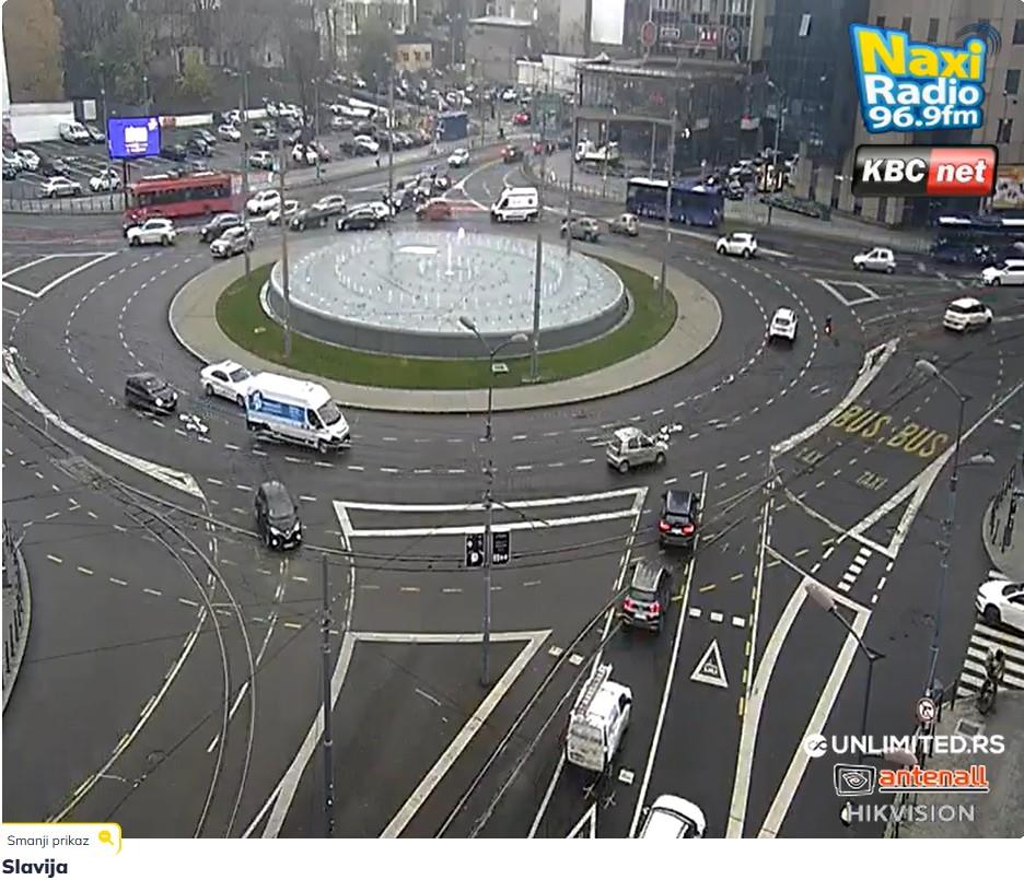 gužve u Beogradu stanje na putevima