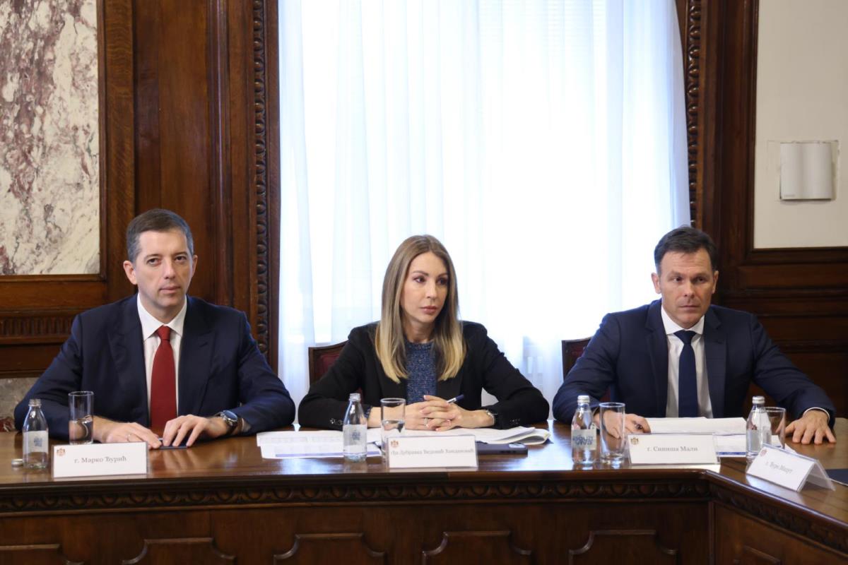 Marko Đurić Dubravka Đedović Handanović Siniš Mali