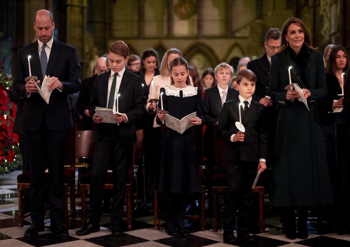 Kejt Midlton i princ Vilijam i deca: princ Džordž, princeza Šarlot, princ Luis