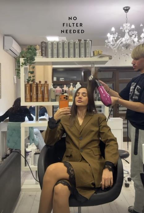 Anđela Đuričić nakon operacije nosa