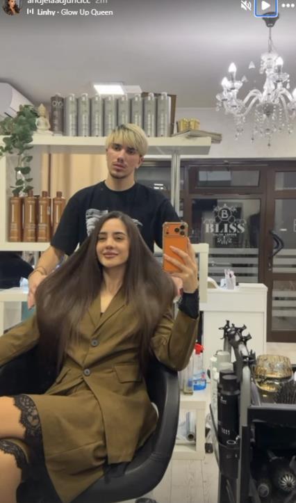 Anđela Đuričić nakon operacije nosa