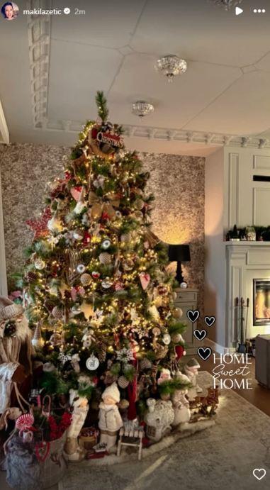 Sonja Lazetić i novogodišnja idila