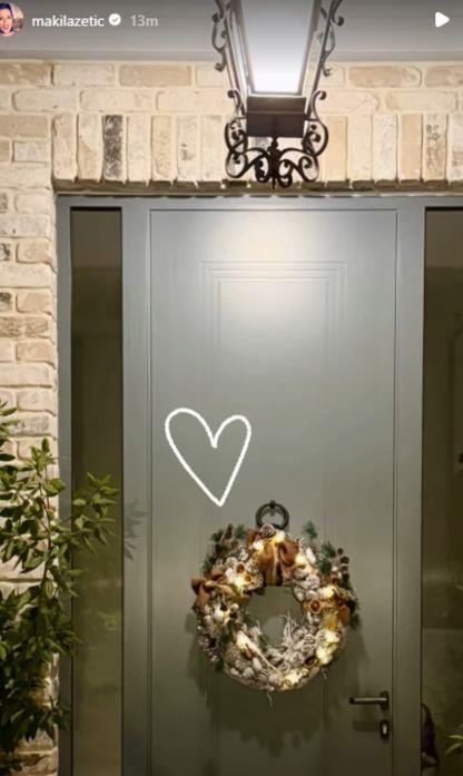 Sonja Lazetić i novogodišnja idila